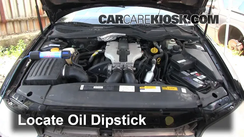 1999 Cadillac Catera 3.0L V6 Oil Check Oil Level
